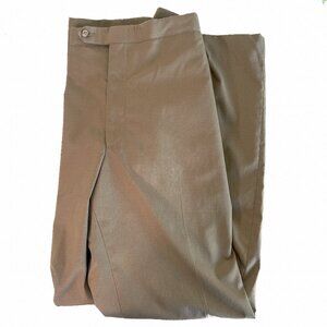 VTG 70 Sansabelt By Jaymar Ruby Mens Golf Beige Dress Pants USA PATENT TALON ZIP